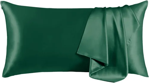 Vista 54 de THXSILK Funda de almohada 100% seda de morera para la salud del cabello y la piel, funda de almohada suave y lisa con cremallera oculta, ambos lados