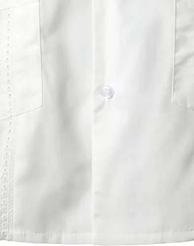 Vista 3 de VATPAVE Camisas de guayabera cubana de manga corta con botones para hombre