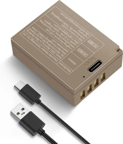 Vista 12 de NEEWER Zfc Z30 Z50 - Batería de repuesto de 1250 mAh EN-EL25, compatible con cámara Nikon Zfc Z30 Z50, cargador de batería MH-32, carga rápida