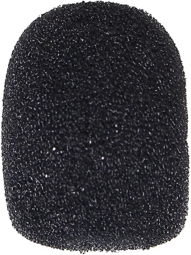 Vista 6 de Paquete de 15 protectores de espuma para micrófono, con solapa, micrófono, esponja, mini cubierta de espuma, protección para varios auriculares Negro