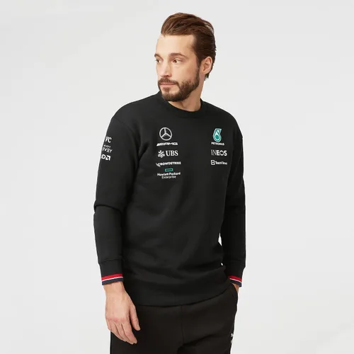 Vista 3 de Mercedes Benz AMG Petronas F1 2022 Men's Team Crew Sweatshirt