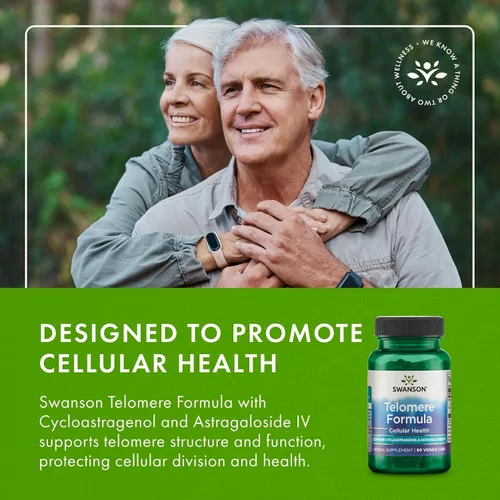 Vista 6 de Swanson Cyclocell Telomere Formula 90 cápsulas vegetales