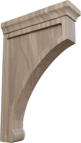 Vista 12 de Ekena Millwork Gomez - Soporte de madera, BKTW02X04X06GORW Madera de caucho.