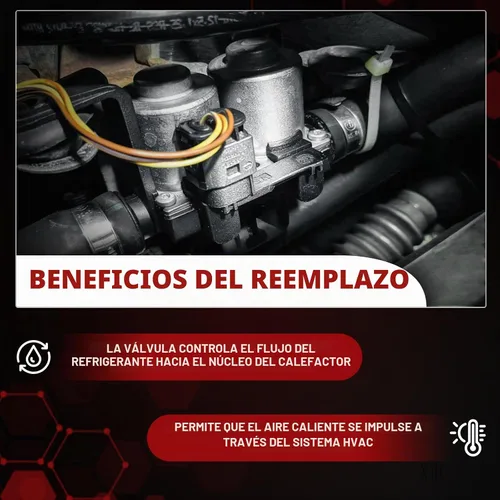 Vista 6 de 64116906652 Válvula de control del calentador para BMW E60 E63 E64 E65 M5 525i 528i 535i 545i 745i 750i