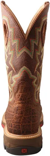 Vista 4 de Twisted X Mens 12" Nano Composite Safety Toe Western Work Boot