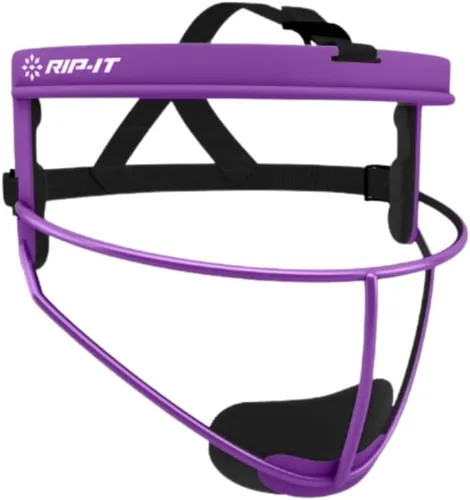 Vista 4 de RIP-IT Defense Pro Máscara para jardinero de béisbol, con tecnología Blackout.