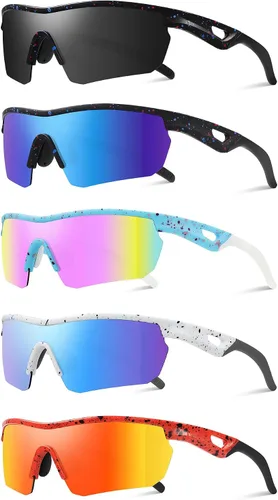 Vista 30 de Kids Sunglasses Youth Baseball Sunglasses for Boys Girls 3-12 Polarized Softball Sports Goggles UV Protection
