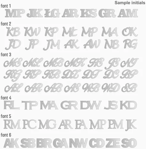 Vista 5 de Gemelos grabados personalizados – Gemelos con letra inicial del alfabeto A-Z – Regalo para hombres, papá, cumpleaños, boda, novio, padrinos de boda