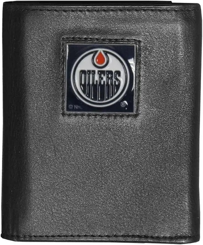 Vista 9 de Siskiyou Sports NHL Executive Cartera de cuero genuino de tres pliegues