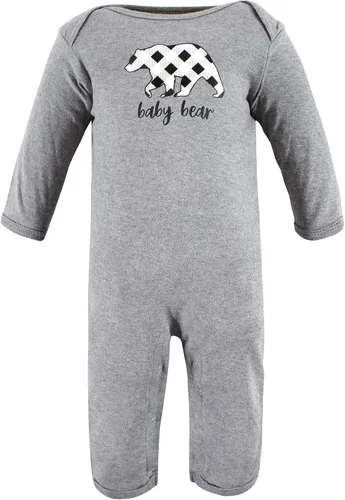 Vista 3 de Hudson Baby - Enterizos de algodón para niñas bebés