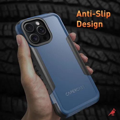 Vista 5 de Funda resistente para iPhone 15 Pro Max de 6.7 pulgadas con 2 protectores de pantalla + protectores de lente de cámara