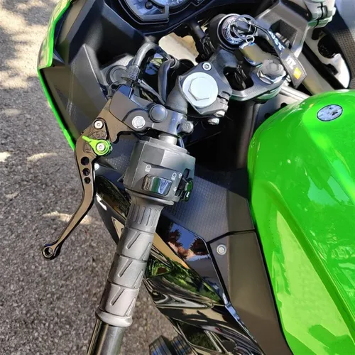 Vista 6 de Piezas de motocicleta CNC Palancas de embrague de freno ajustables cortas para Suzuki para GIXXER 250 SF para GIXXER 150 125 SF250 2020 2023