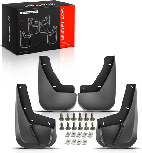 Vista 16 de A-Premium Juego de 4 protectores contra salpicaduras de barro compatibles con Cadillac XT4 2019-2020, Sport Utility de 4 puertas, con accesorios
