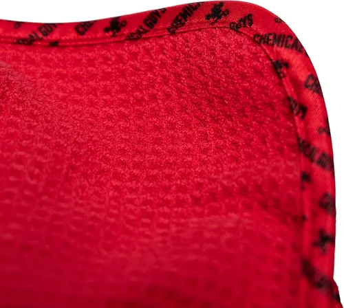 Vista 4 de Chemical Guys, Waffle Weave Glass & Window Microfiber Towel, Red, 24 x 16 Rojo