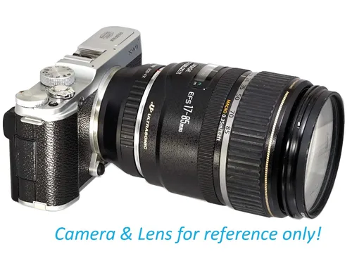 Vista 6 de Fotasy Cañón manual EF EF-S adaptador de lente a Fuji X, adaptador de montaje EOS EF a X, compatible con Fujifilm X-Pro1 X-Pro2 X-Pro3 X-E2 X-E3