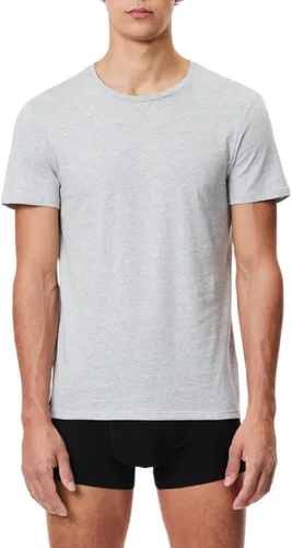 Vista 7 de Lacoste Paquete de 3 camisetas Essentials de cuello redondo de ajuste regular 100% algodón para hombre