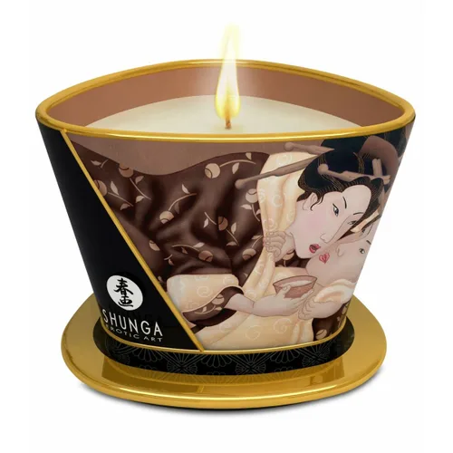 Vista 2 de Vela de Masaje Shunga 8401400 Chocolate 170 ml