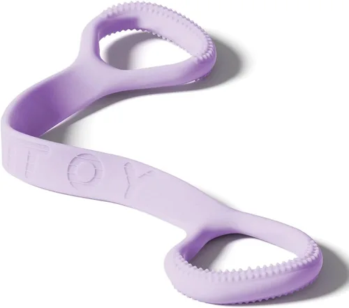 Vista 9 de YOTTOY Figure 8 Resistance Band, Elastic Resistance Band 20lb Rosa
