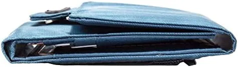 Vista 6 de Big Skinny Cartera delgada Trixie Trifold para mujer con capacidad para hasta 30 tarjetas