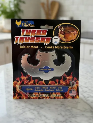 Vista 2 de para pollo I Como se vio en Shark Tank I Cocina uniformemente y hace la carne más jugosa I Fácil de usar y apto para lavavajillas I para hornos