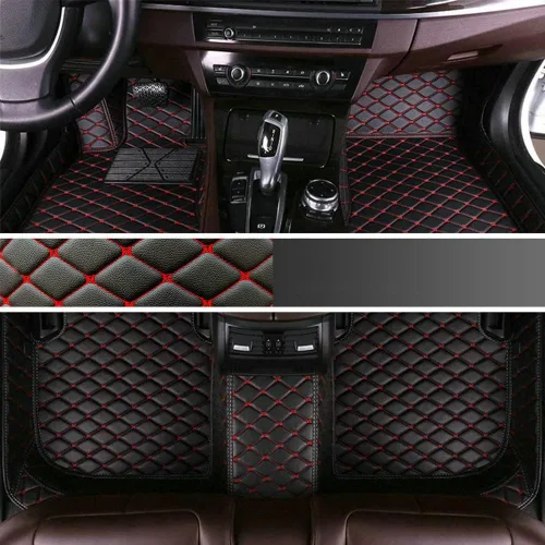 Vista 40 de Tapetes personalizados para automóvil, para todo tipo de clima, para el 99 % de los sedán, camiones, cupés, hatchback, para hombres y mujeres, juego