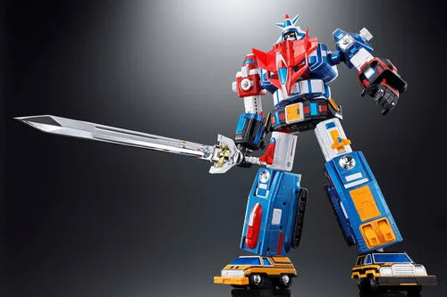 Vista 3 de TAMASHII NATIONS - Flota blindada Dairugger XV - GX-88 VOLTRON2 (Reedición) Figura coleccionable del alma de Chogokin