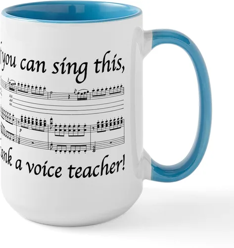 Vista 17 de CafePress Taza de café de cerámica para profesor/matemáticas inglesas, taza de té de 15 onzas