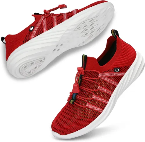 Vista 2 de VIFUUR Zapatos de agua para hombre y mujer, zapatos deportivos para playa, surf, caminar, kayak, barco, piscina