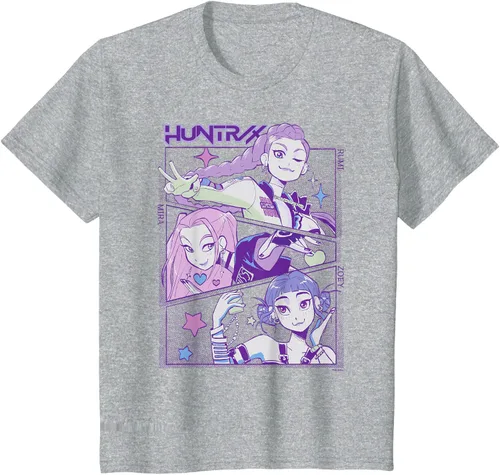Vista 5 de KPop Demon Hunters HUNTR/X Camiseta oficialmente licenciada