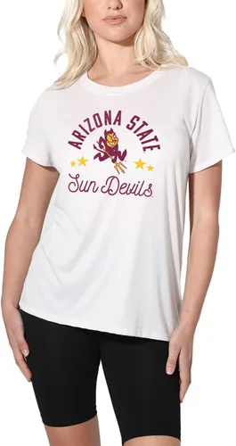 Vista 9 de Colección oficial de camisetas sueltas para mujer, color blanco