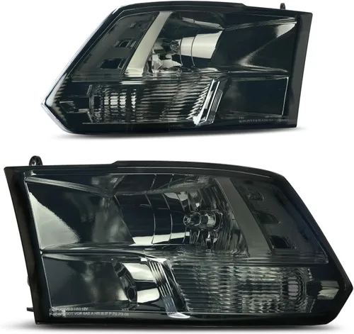 Vista 14 de DWVO Conjunto de faros delanteros de proyector LED DRL compatible con Dodge Ram 1500 2500 3500 de repuesto para Dodge Ram 2006 2007 2008 2009 lado