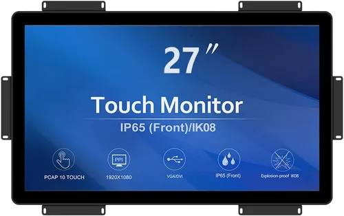 Vista 17 de GreenTouch Monitor táctil PCAP HDMI de 17,8 cm (7 pulgadas) con marco abierto de 1024x600 para mercados de consumo, venta minorista y hostelería
