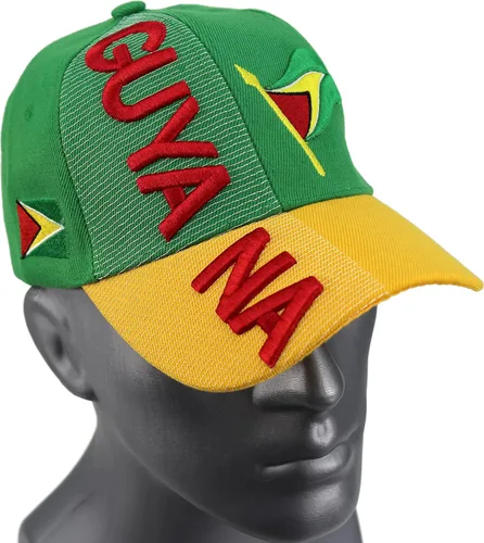 Vista 2 de Gorra de béisbol ajustable bordada "Nations of South America Hat Collection