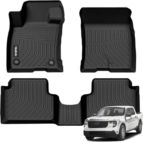 Vista 56 de Tapetes de piso para todo clima y forro de carga con respaldo para Chevrolet Suburban de 7 asientos 2021-2025 / GMC Yukon XL de 7 asientos
