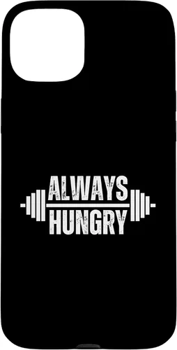 Vista 9 de iPhone 11 Pro Max Funny Body builder Always Hungry Gym Lover Workout Joke Case