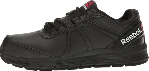 Vista 8 de Reebok Work Guide Work RB3501 - Tenis de trabajo para mujer, color negro, punta de acero, Negro