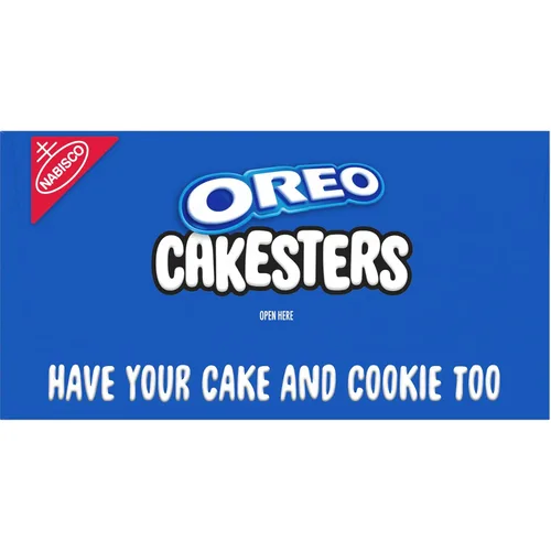Vista 16 de OREO Cakesters Soft Snack Cakes, 12 paquetes de 5 unidades (60 paquetes de bocadillos en total) 2 pasteles por paquete, envueltos individualmente