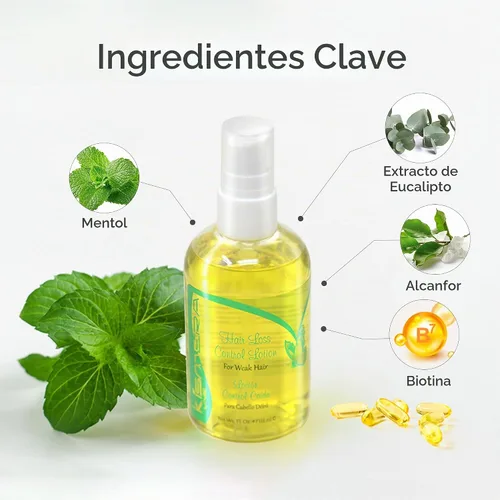 Vista 6 de Kismera Line Loción Control de Pérdida de Cabello 4oz "Set de 2