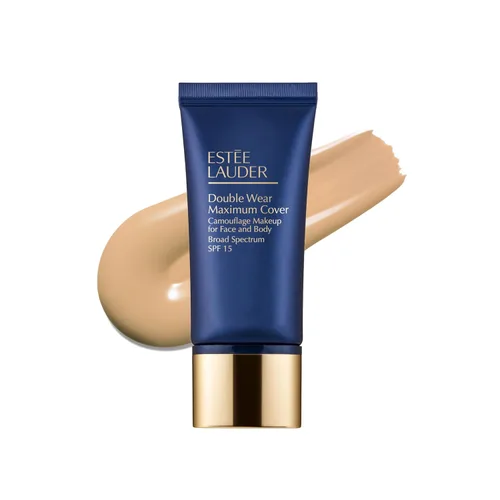 Vista 14 de Estée Lauder Double Wear 24-Hour Maximum Cover Camouflage Foundation Makeup for Face and Body SPF 15 Full Coverage Tattoo Cover Up Makeup
