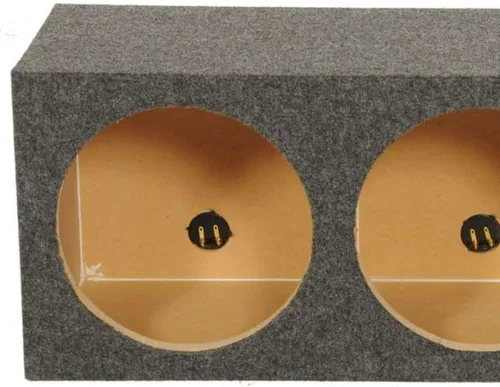 Vista 7 de Q Power HD12 12" sellado triple subwoofer de audio para coche caja de subgraves