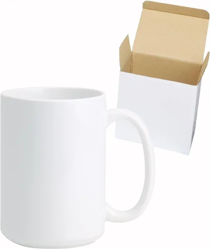Vista 18 de Taza de café de cerámica por sublimación de 15 onzas, 12 colores surtidos, caja de 24 colores variados (12 Assorted colors)