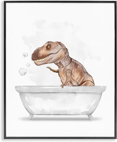 Vista 52 de Lindo conejo bebé en toallas de baño burbujas de jabón' Arte Giclée enmarcado