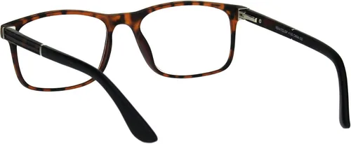 Vista 3 de PASTL Gafas de lectura ampliadas Lente transparente Acabado mate Rectangular Primavera Bisagra