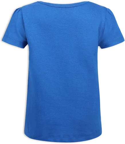 Vista 7 de Disney Paquete de 3 camisetas para niñas pequeñas y pequeñas - RosaAzulBlanco