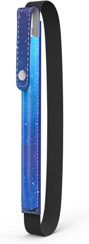 Vista 16 de MoKo Soporte para lápiz para Apple Pencil Pro, Apple Pencil de 1ª/2ª generación, iPencil (USB-C), Funda de cuero PU para lápiz de iPad con hebilla