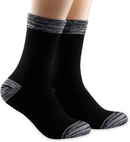 Vista 3 de LEVLO Regalo de papá regalo para papá abuelo papá el hombre el mito la leyenda calcetines de algodón regalo para el día del padre regalo