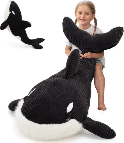 Vista 14 de MorisMos Animal de Peluche Gigante Guepardo Almohada de Felpa 4 pies, 47" Juguete de Felpa de Guepardo Extra Grande para Niños y Adultos, Leopardo