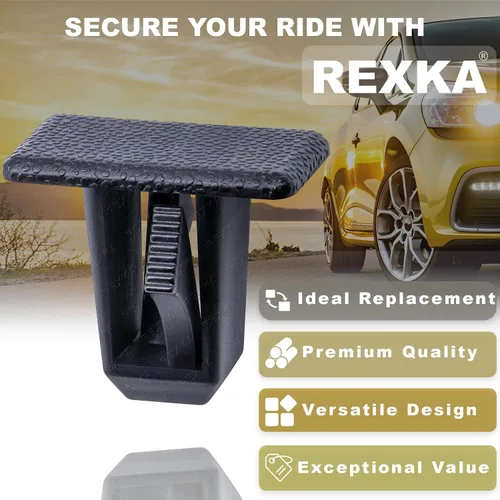 Vista 3 de Rexka 20 piezas de sujetador de clip de panel basculante 5FR56DX9 compatible con Jeep Grand Cherokee 1999