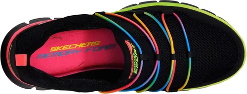 Vista 5 de Skechers Sport Loving Life - Tenis deportivos de espuma viscoelástica, para mujer