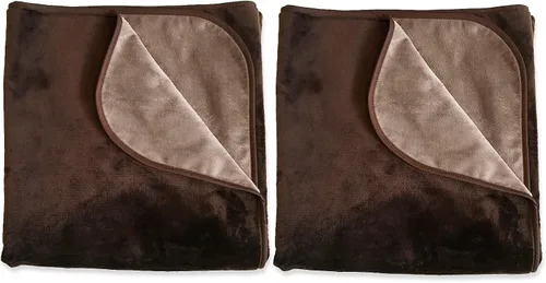 Vista 13 de Manta 100 % impermeable, sedosa, suave,para perros, gatos y personas, S, Negro/Carbón
